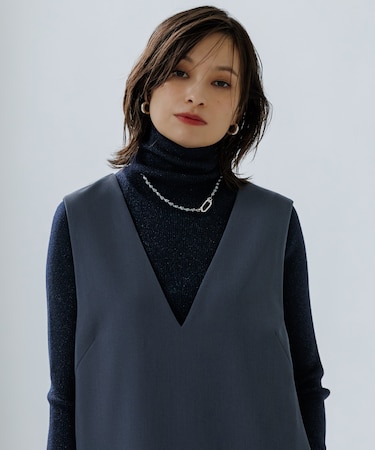 ブラックパールネックレス