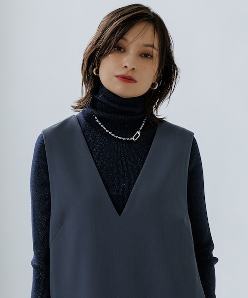 ブラックパールネックレス