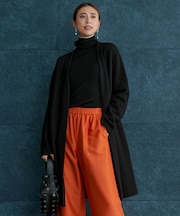 ミルドウール ロングカーディガン