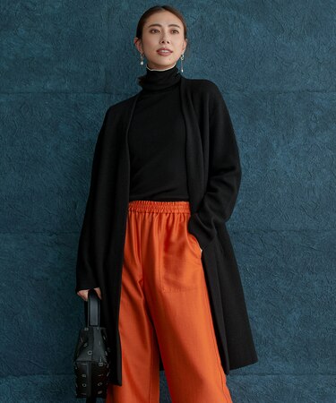 ミルドウール ロングカーディガン