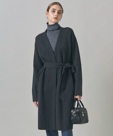 ミルドウール ロングカーディガン