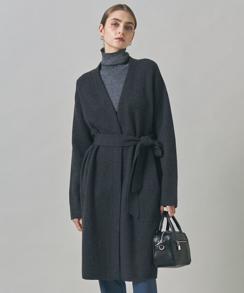 ミルドウール ロングカーディガン