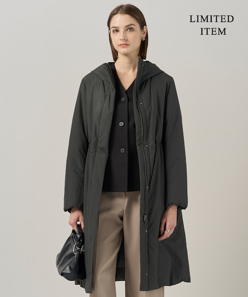 【WEB&一部店舗限定・撥水加工】ADSダウン フーデットロングコート