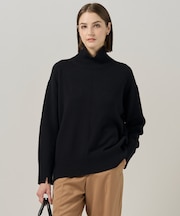 【新色追加・洗える】ソフトカシミヤミックス ハイネックニット