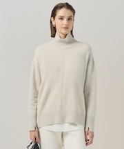 【新色追加】ソフトカシミヤミックス ハイネックニット