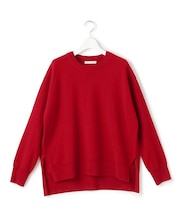 【新色追加】ソフトカシミヤミックス クルーネックニット