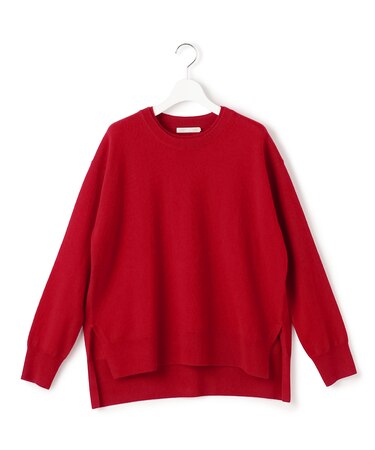 【新色追加】ソフトカシミヤミックス クルーネックニット