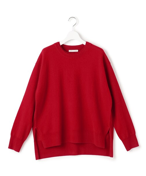 【新色追加】ソフトカシミヤミックス クルーネックニット