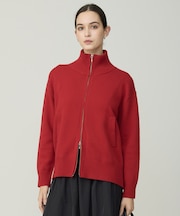 【新色追加】ソフトカシミヤミックス ニットトラックジャケット