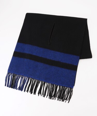 【リバーシブル可】アイレット 大判ストール