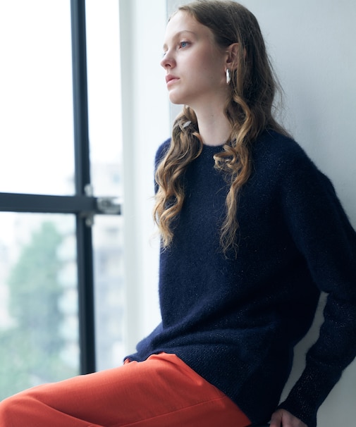 【30th ANNIVERSARY】ルレックスフォックスアルパカ プルオーバーニット