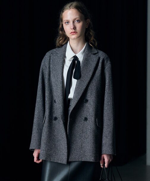 【30th ANNIVERSARY】 カラーネップツイード ジャコット