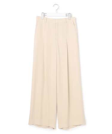 【WEB＆一部店舗限定】BrightCupraSatin ワイドパンツ