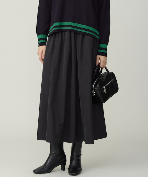 エステルメモリータフタ キャザースカート