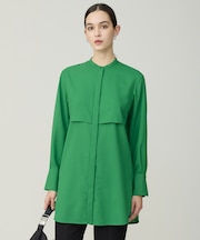 アルタニカツイル バンドカラーブラウス