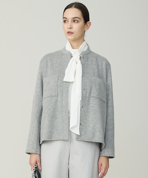 ウーレットシャギー ブルゾン