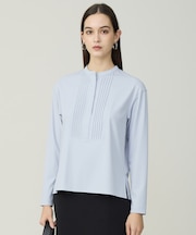 イージージョーゼット ピンタックカットソー