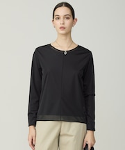 イージージョーゼット シアーレイヤードカットソー