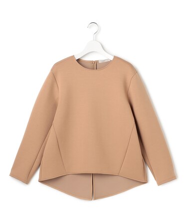 【WEB限定カラーあり】ソフトダンボール スリットテール プルオーバー