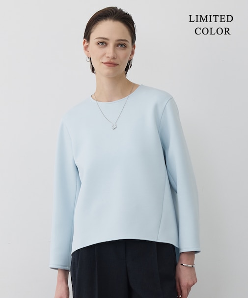 【WEB限定カラーあり】ソフトダンボール スリットテール プルオーバー