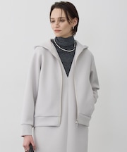 【WEB限定カラーあり】ソフトダンボール ジップアップ フーディ