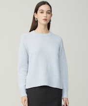 シャインノットカシミヤブレンド プルオーバーニット