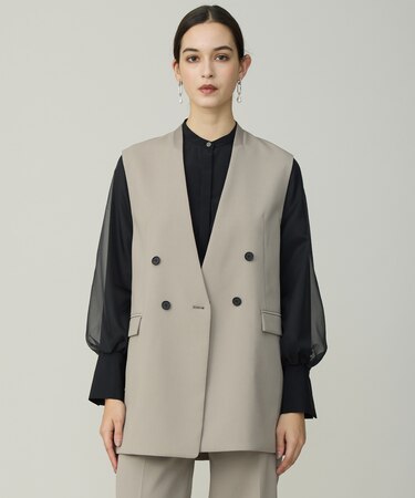 ハイツイストダブルクロス ノーカラージレ