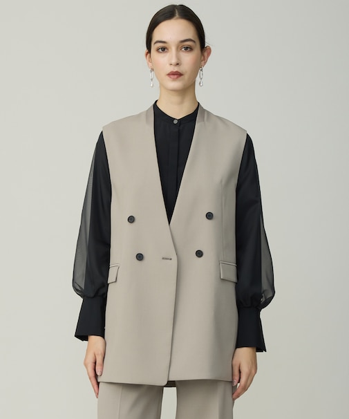 ハイツイストダブルクロス ノーカラージレ