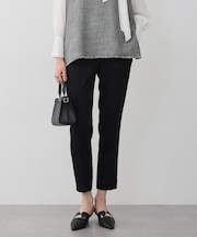 アセテートダブルサテン スティックパンツ