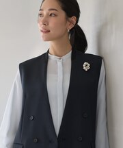 Cパールセットブローチ