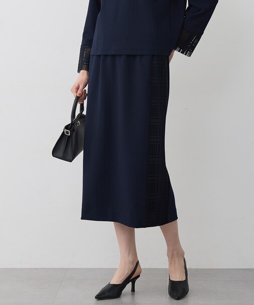 レースコンビジャージー ナロースカート