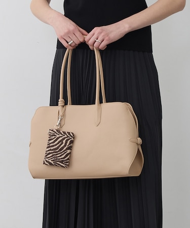 【A4サイズ収納可】ラウンドボストントート