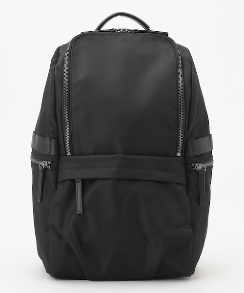 A4サイズ収納可・容量約14L】8ポケットメタルファスナー ナイロン