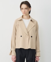 ミックスブッチャー ショートトレンチコート