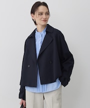 ミックスブッチャー ショートトレンチコート