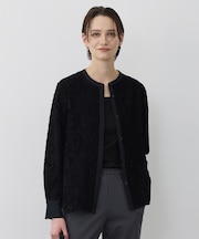 カットジャガードジャージー デザイントップス