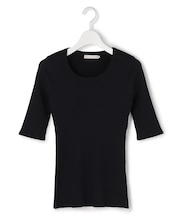 4×2リブ プルオーバーカットソー