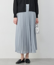 ライトジョーゼットプリーツ スカート