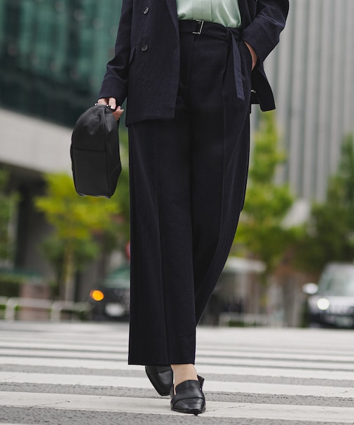 ミックスブッチャー ワイドパンツ