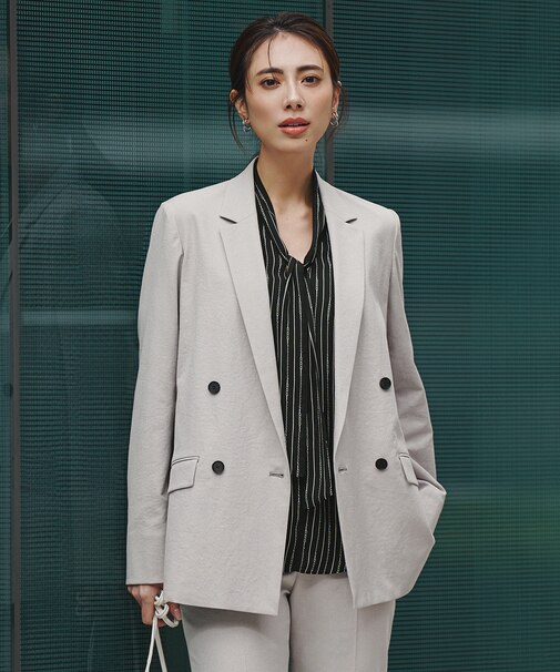 LooseWeave ダブルブレストジャケット