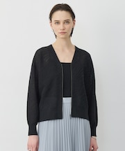 シアージャカード ニットブルゾン