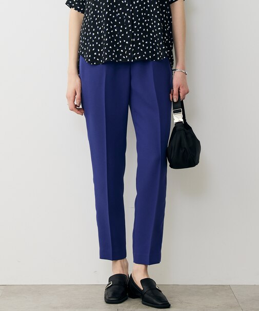 【WEB限定カラーあり】FluidBackSatin ドロストパンツ