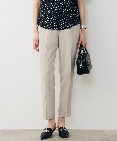 【WEB限定カラーあり】FluidBackSatin ドロストパンツ