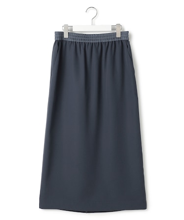 FluidBackSatin ナロースカート