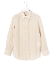 【WEB＆一部店舗限定】PreshrunkCupraStripe シャツ