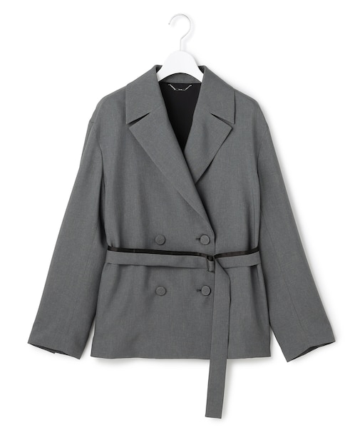 【WEB＆一部店舗限定】 SerikaWorsted トレンチ型ショートコート