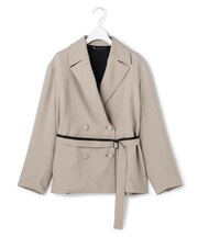 【WEB＆一部店舗限定】 SerikaWorsted トレンチ型ショートコート