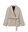 【WEB＆一部店舗限定】 SerikaWorsted トレンチ型ショートコート