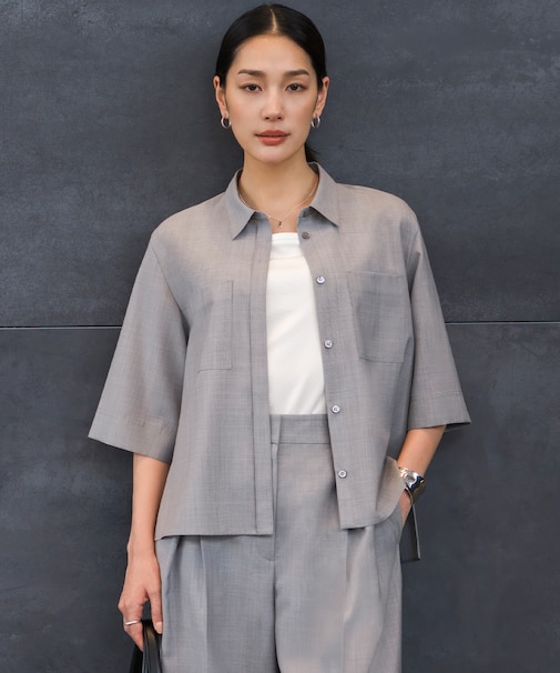 ドライクールトロ 5分袖シャツ