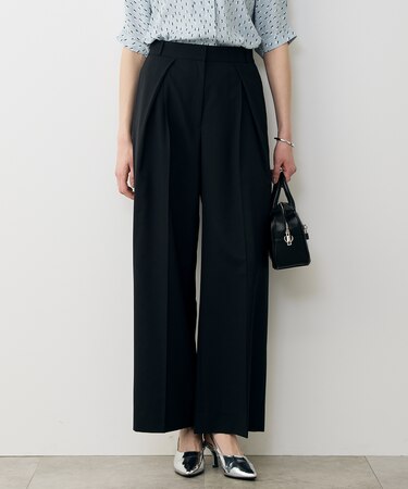 ドライクールトロ クロスタックワイドパンツ